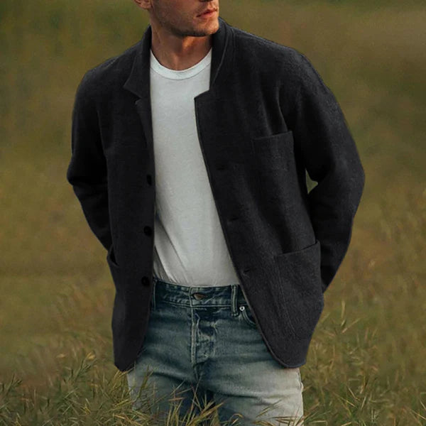 Elegant Men's Cardigan: Fashionable and Comfortable Sweater