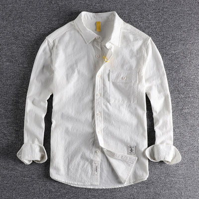 Thick textured shirt for a stylish look