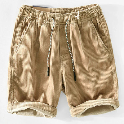 Hugo - Men's Retro Corduroy Shorts
