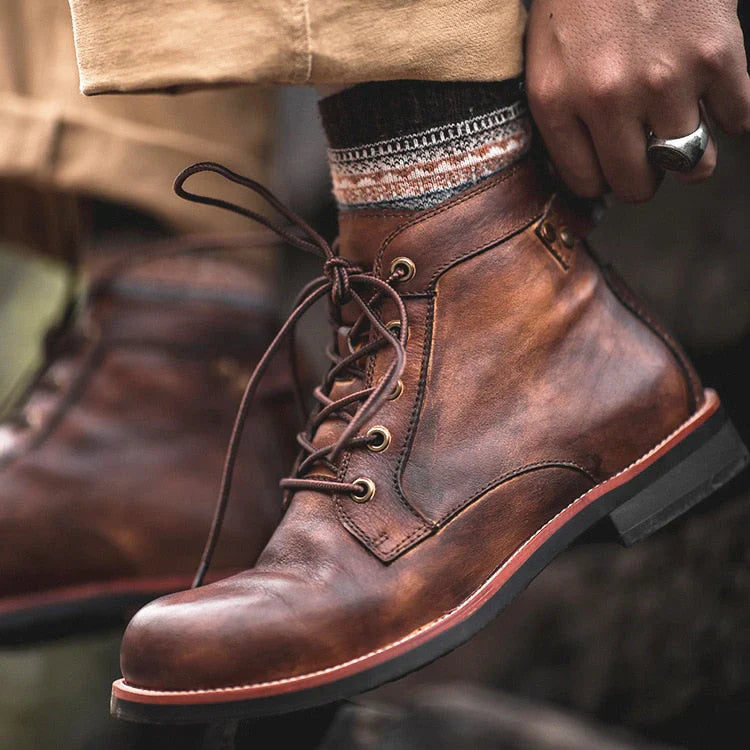 Elegant handmade boots