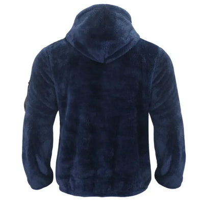 Warm men's jacket with modern design for everyday use