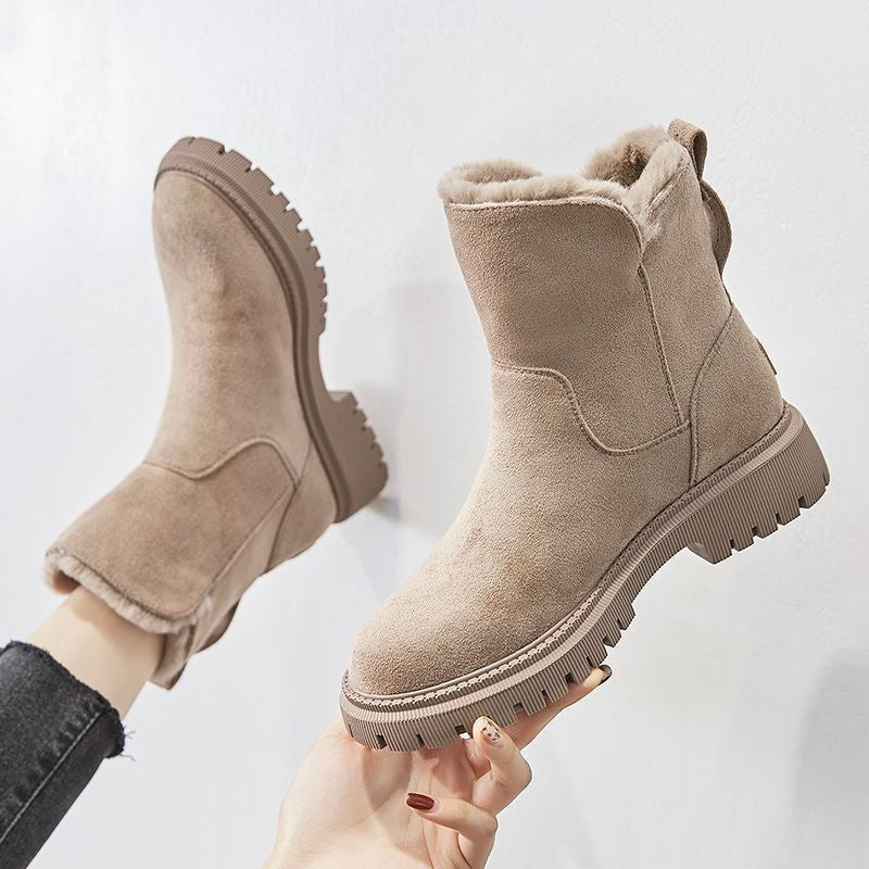 Comfortable and modern women's winter boots