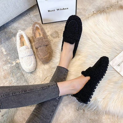 Plush slippers - Loudyna