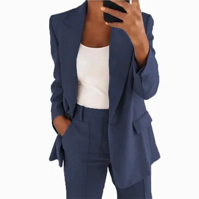 Chloe - Knitted jacket with lapels
