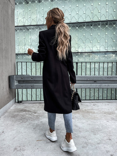 Elegant and Warm Long Coat for Women