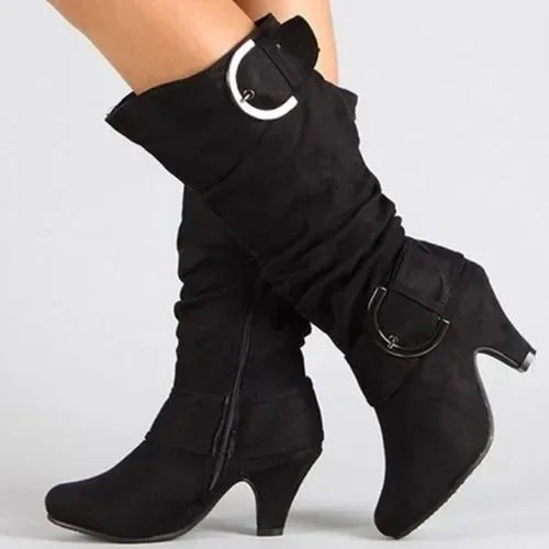 Trendy women's boots for fall and spring with an interesting design for true style lovers.