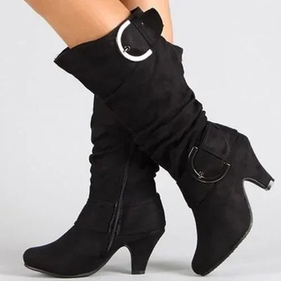 Trendy women's boots for fall and spring with an interesting design for true style lovers.