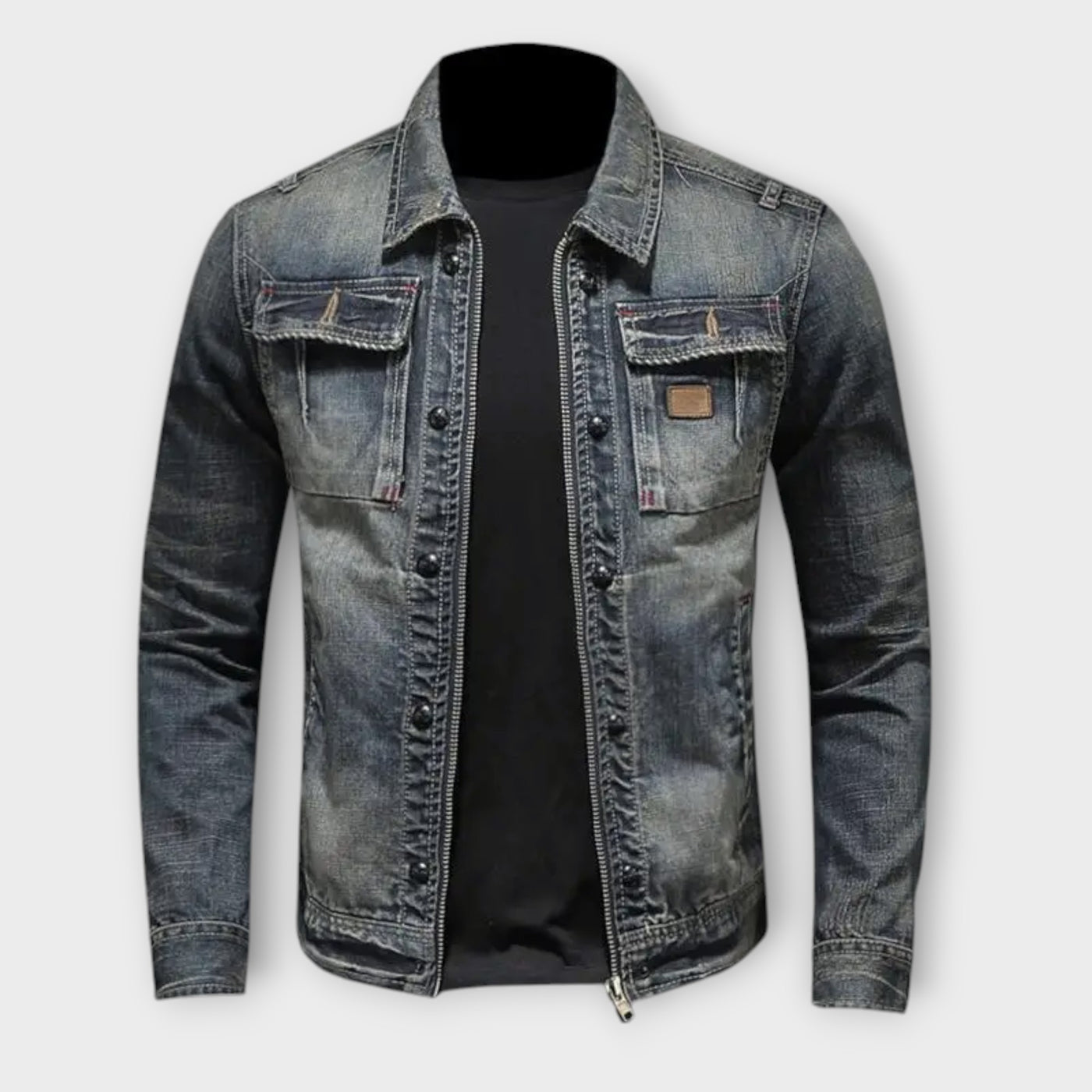 Men's retro jacket with classic design and modern style