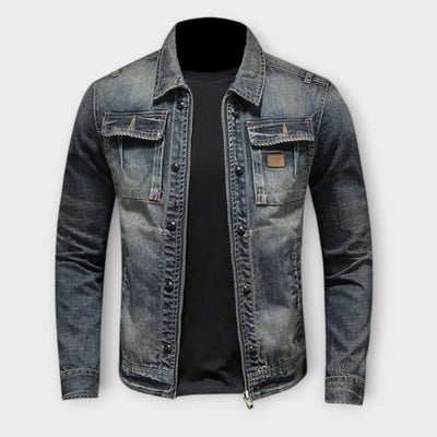 Men's retro jacket with classic design and modern style