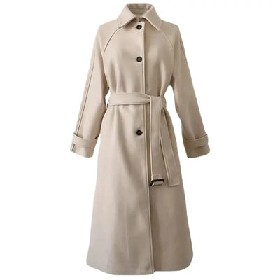 Long jacket with elegant design for women