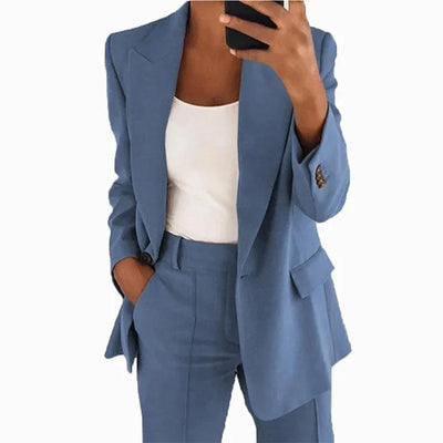 Chloe - Knitted jacket with lapels
