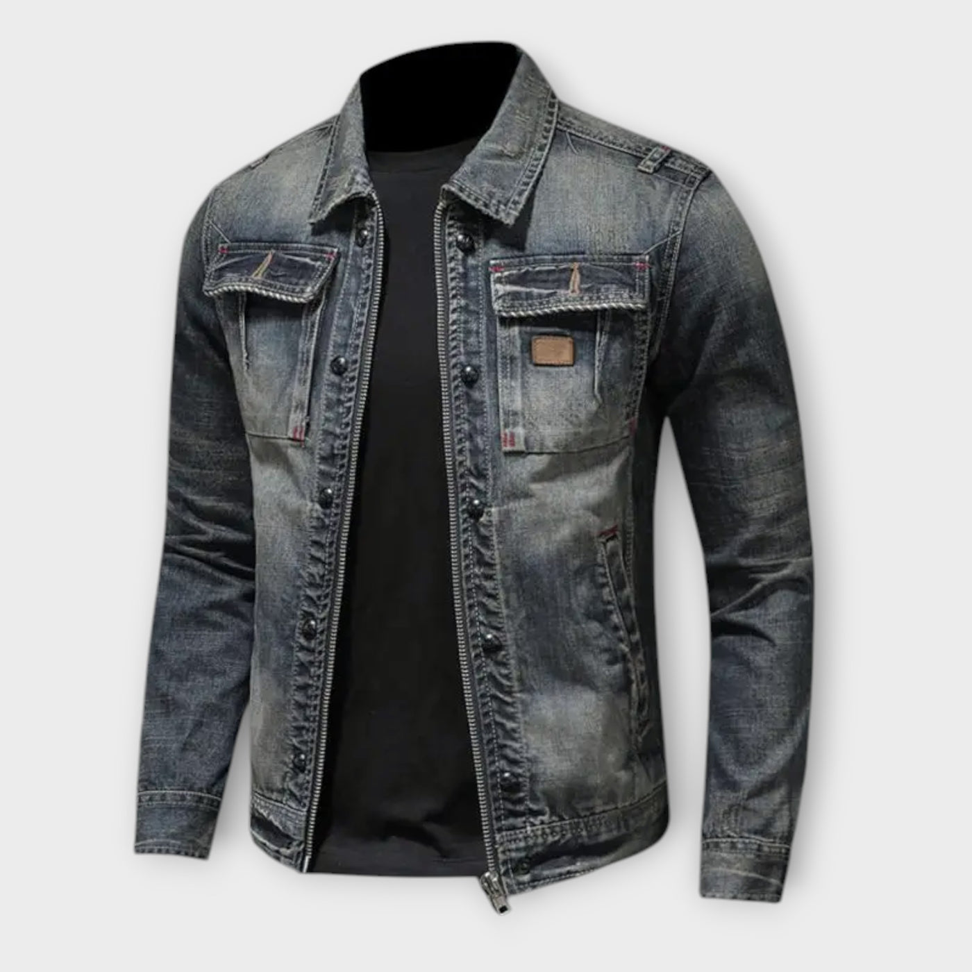 Men's retro jacket with classic design and modern style