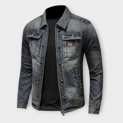 Men's retro jacket with classic design and modern style