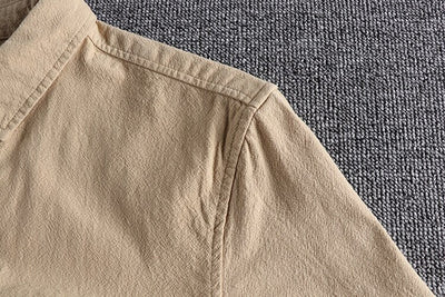 Thick textured shirt for a stylish look