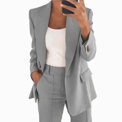 Chloe - Knitted jacket with lapels