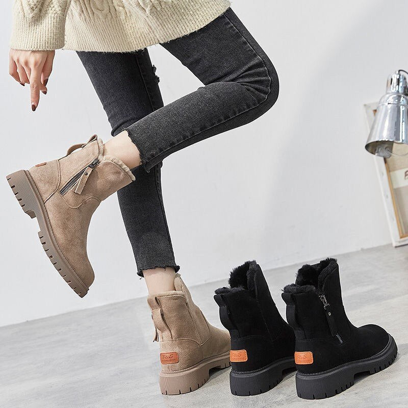Comfortable and modern women's winter boots