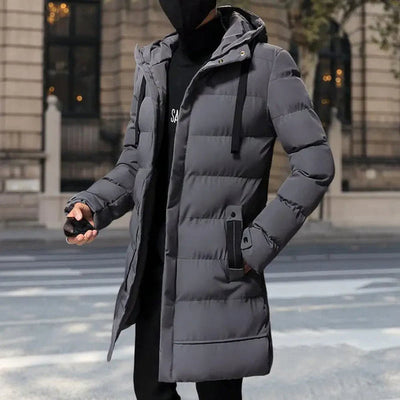 Men's Long Jacket - Ideal for Urban Looks and Cold Days
