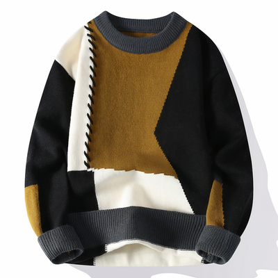 Wide sweater with a modern design, perfect for a current style