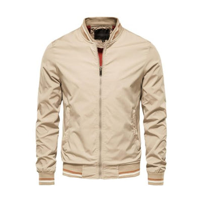 Men's Jacket with Mao Collar – Elegant and Modern