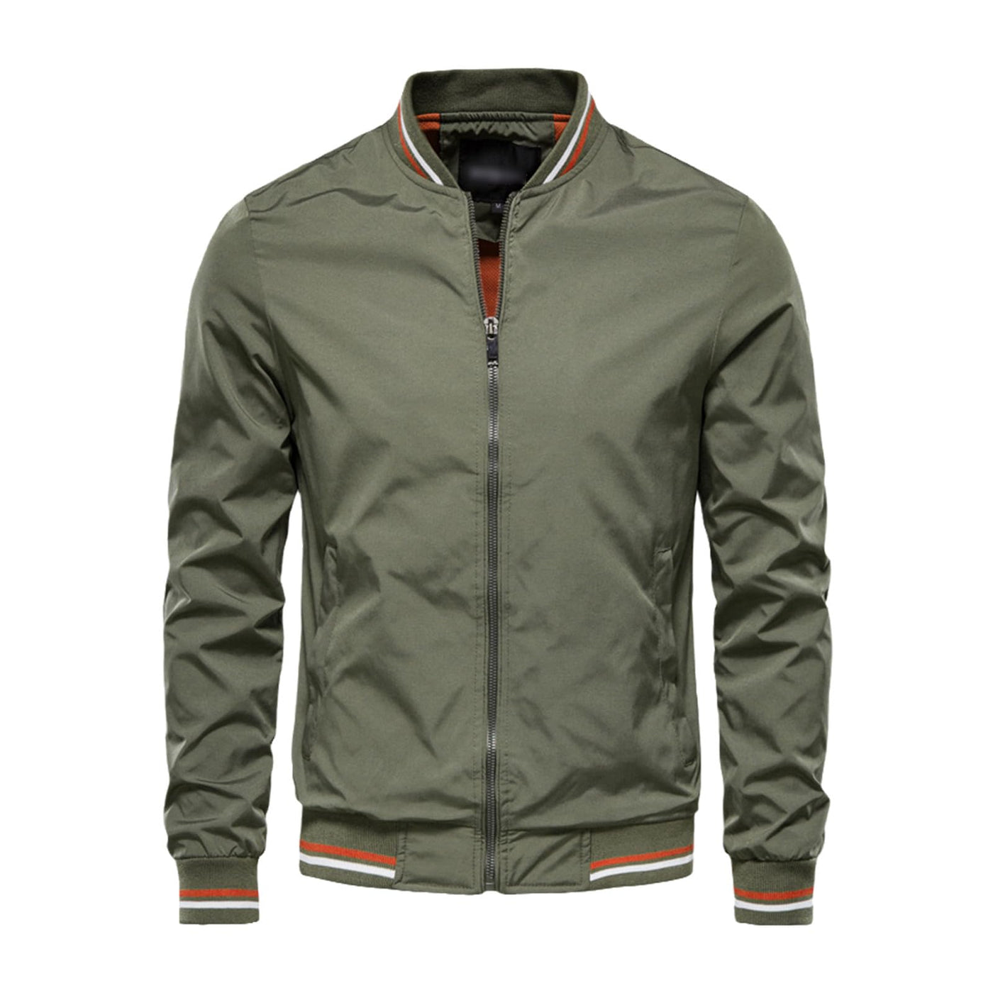 Men's Jacket with Mao Collar – Elegant and Modern