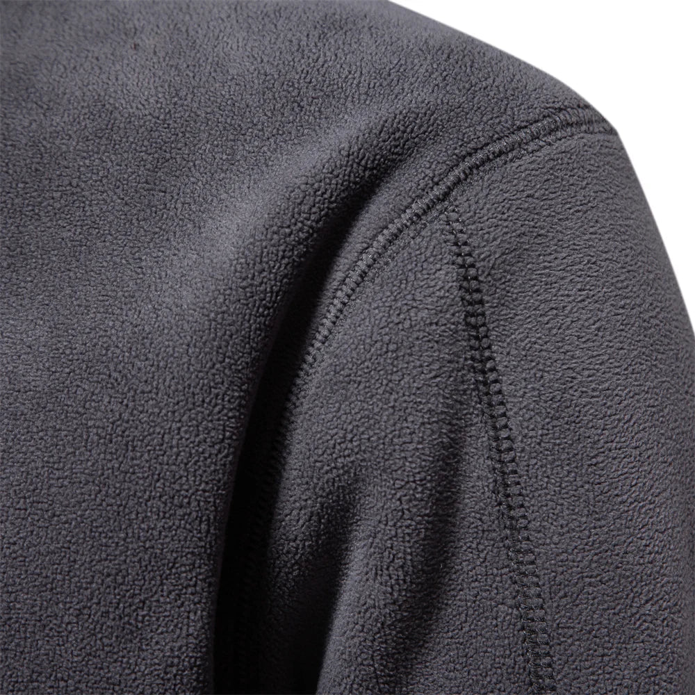 Men's Ribbed Cropped Cardigan with Tape - Lightweight and Comfortable Sweater