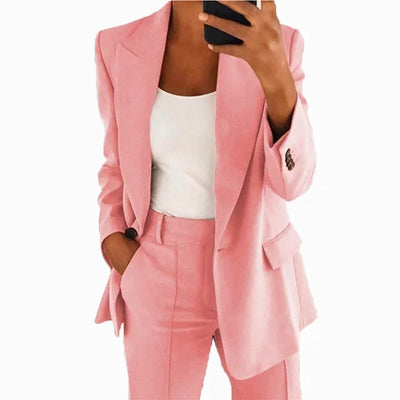 Chloe - Knitted jacket with lapels
