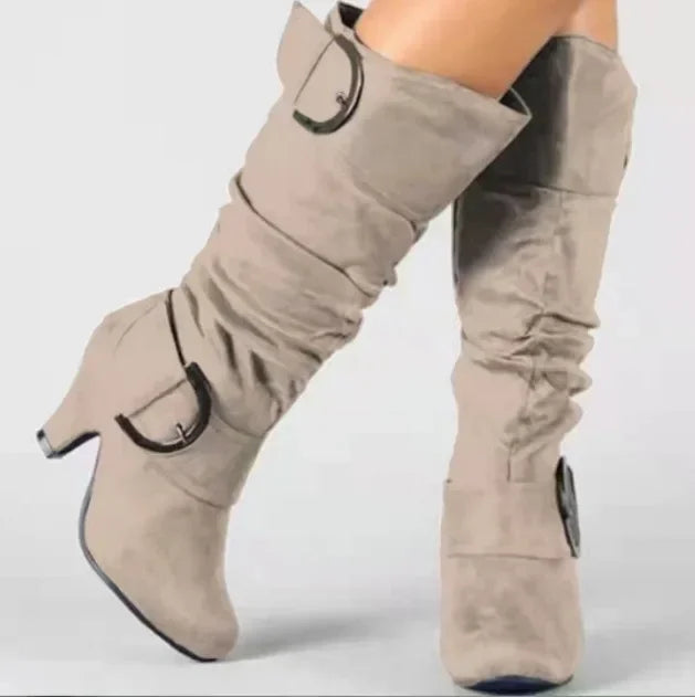 Trendy women's boots for fall and spring with an interesting design for true style lovers.