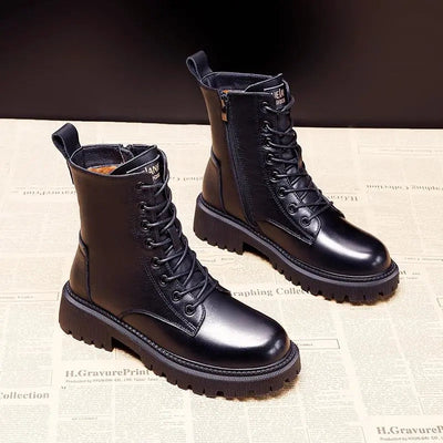 Warm Lined Winter Boots - Stylish Boots for the Cold