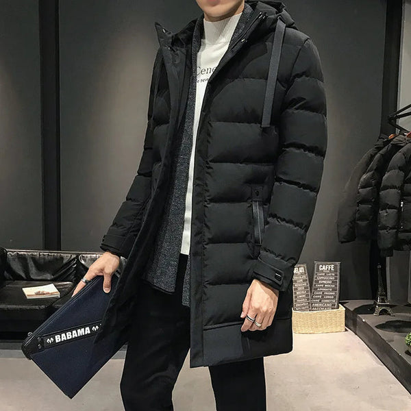 Men's Long Jacket - Ideal for Urban Looks and Cold Days