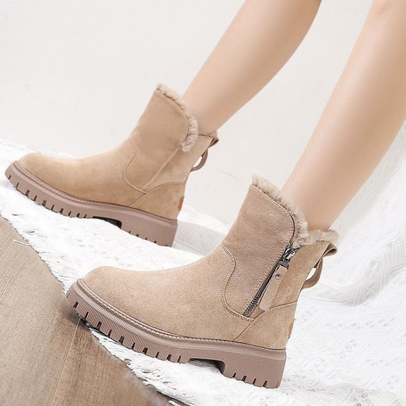 Comfortable and modern women's winter boots