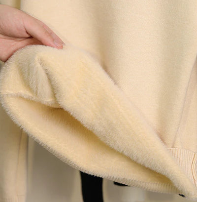 Modern and elegant women's turtleneck sweater