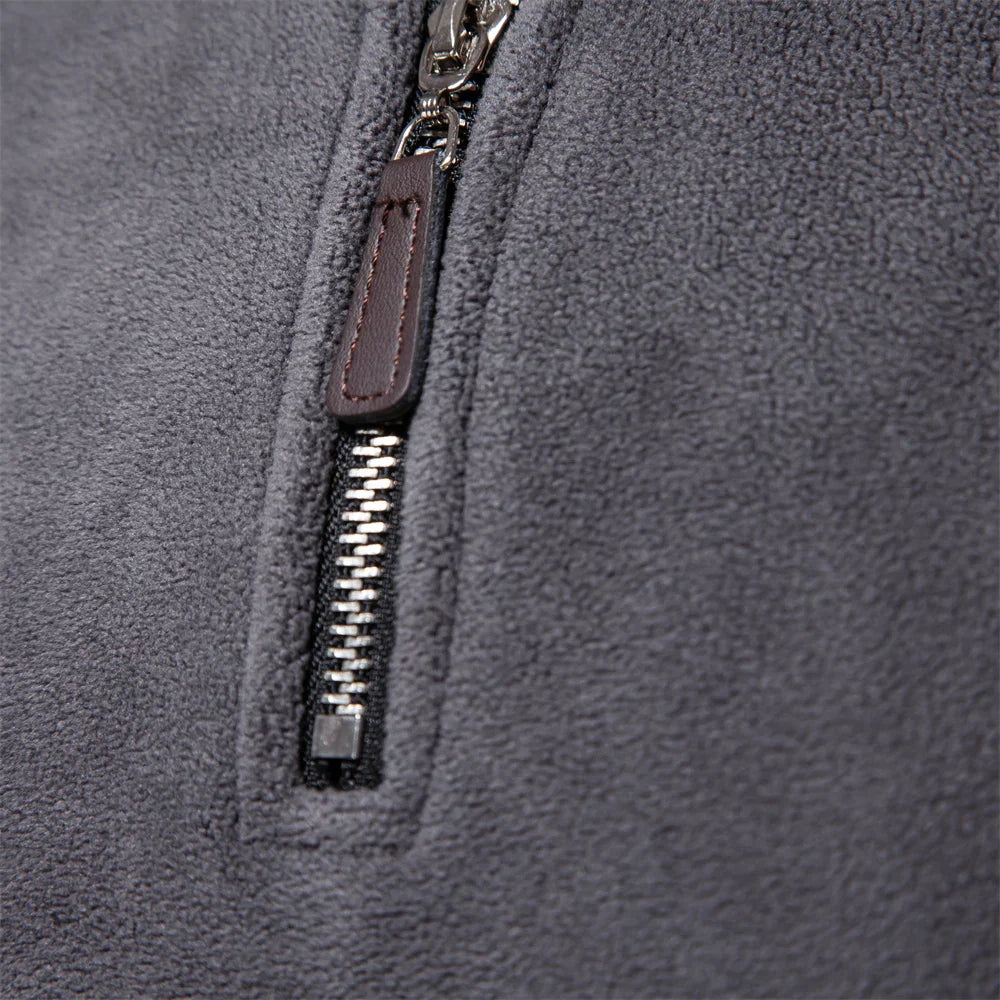 Men's Ribbed Cropped Cardigan with Tape - Lightweight and Comfortable Sweater