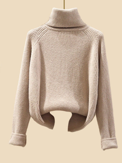 Women's 3-Piece Set: Wide-Leg Pants, Modern Sweater, and Elegant Cardigan