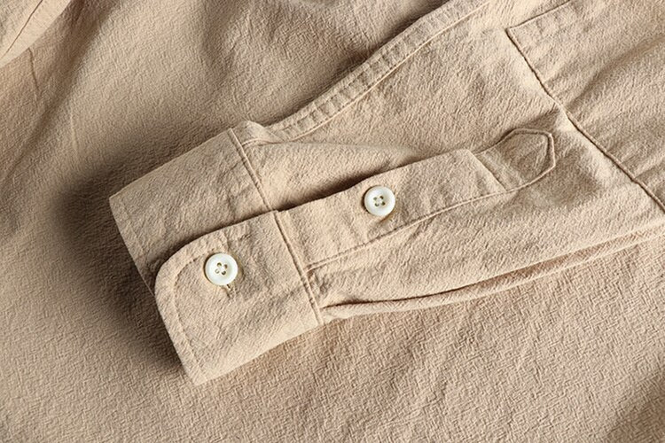 Thick textured shirt for a stylish look