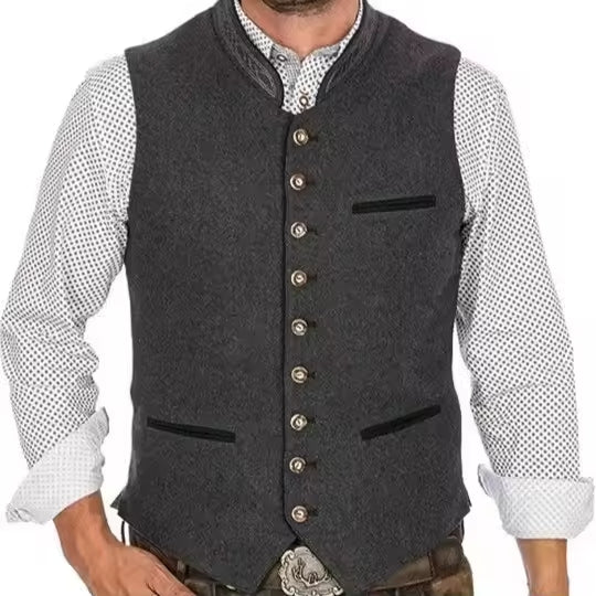 Classic men's vest with elegant and traditional design