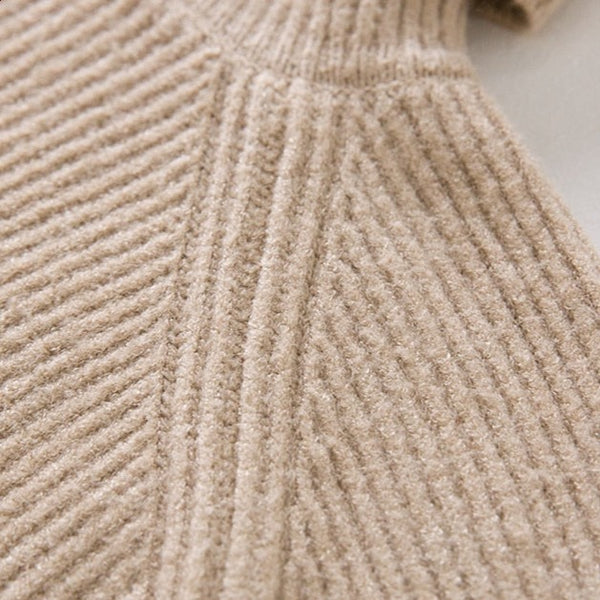 Women's 3-Piece Set: Wide-Leg Pants, Modern Sweater, and Elegant Cardigan