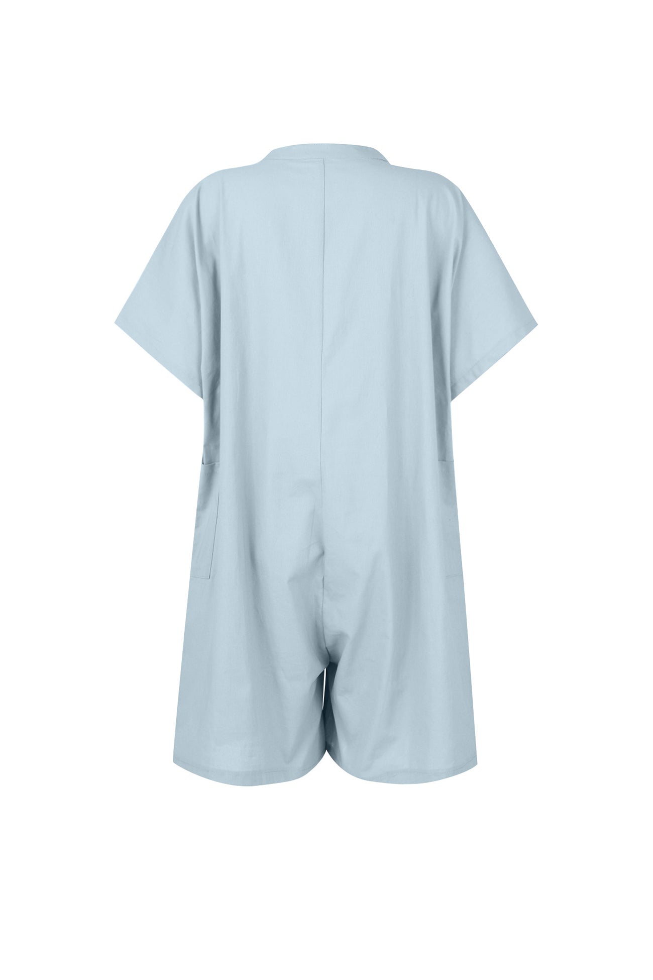 Anna - Loose-fitting jumpsuit with pockets and button closure