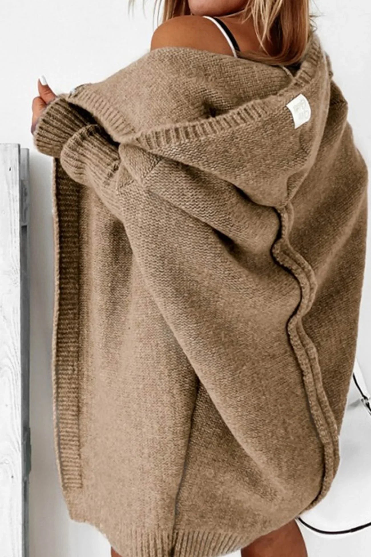 Hooded Open Cardigan – Style and Comfort