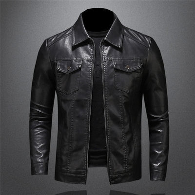Men's Leather Jacket – Stylish, High-Quality Motorcycle Jacket