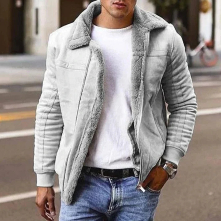 Men's winter jacket with a modern and elegant design
