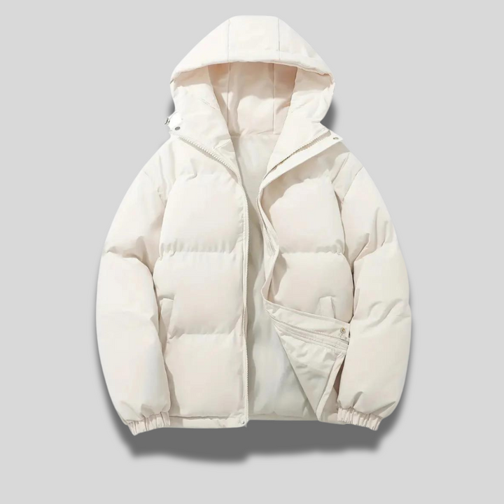Loose Hooded Winter Coat for Cold Weather
