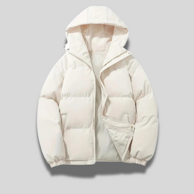 Loose Hooded Winter Coat for Cold Weather