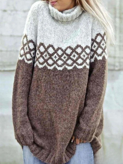 Giselle - Casual Turtleneck Sweater