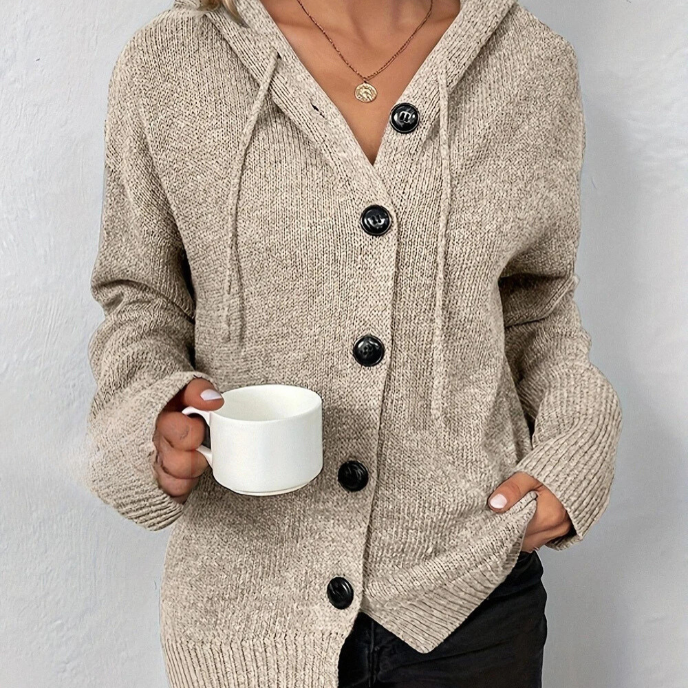Long Sleeve Plus Size Cardigan – Soft and Stretchy for Maximum Comfort
