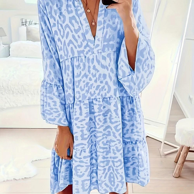 Andrea - Leopard Print Dress