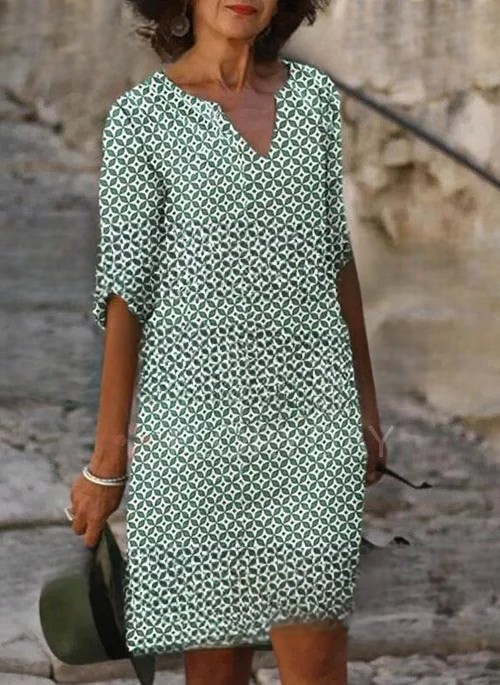 Light and Fresh Midi Dress for Women