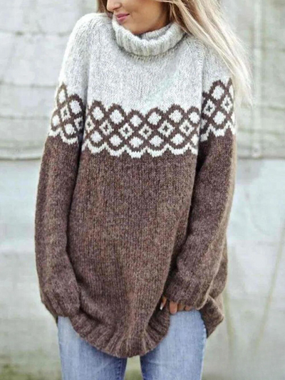 Giselle - Casual Turtleneck Sweater