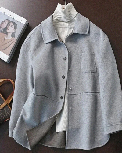 Children's Coat with Elegant Overcoat for Comfort and Elegance