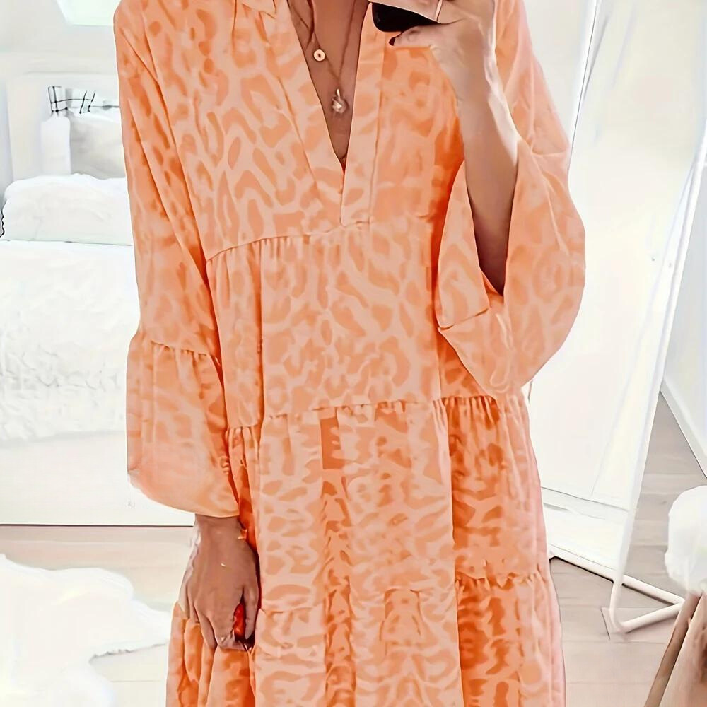 Andrea - Leopard Print Dress