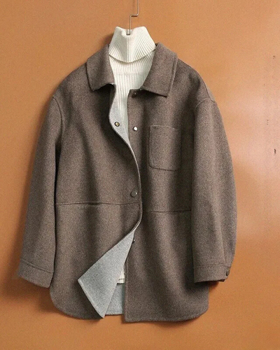 Children's Coat with Elegant Overcoat for Comfort and Elegance